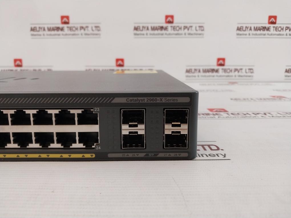 Cisco Ws-c2960X-24Ts-in Lan Base Switch 100-240V 12V-5A