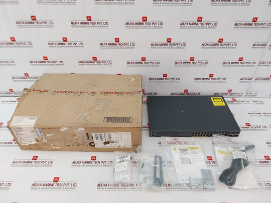 Cisco Ws-c2960X-24Ts-l Stackable Gigabit Ethernet Switch Set 50-60Hz 100-240V
