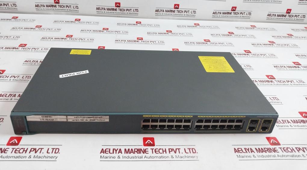 Cisco Ws-c2960+24Tc-l Catalyst 2960 Plus Series Switch 100-240V