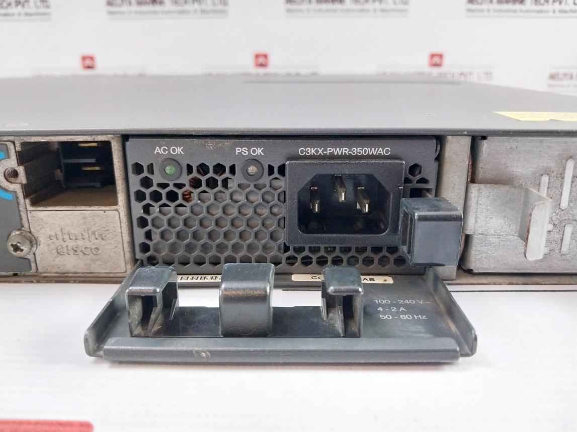 Cisco Ws-c3560X-24T-s Managed Network Switch Pa-1351-1-lf Gfc0412Ds