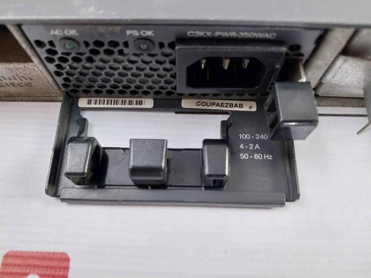 Cisco Ws-c3560X-24T-s Managed Network Switch Pa-1351-1-lf Gfc0412Ds