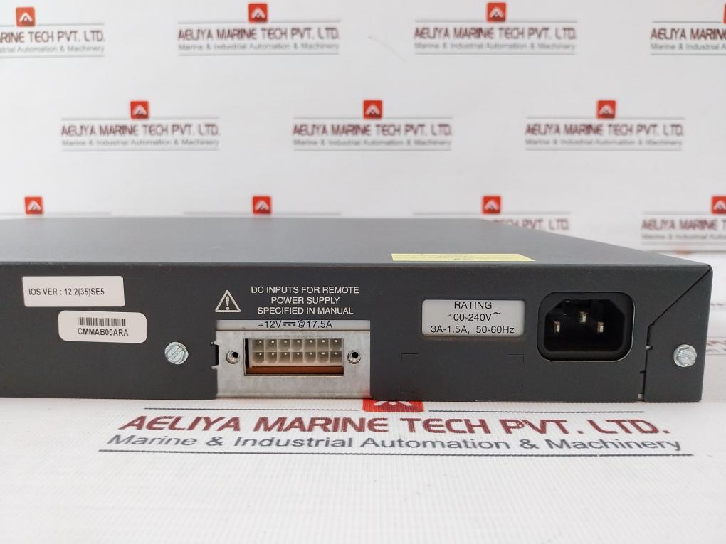 Cisco Ws-c3750G-48Ts-s Gigabit Port Layer Switch 100-240V Cmmab00Ara