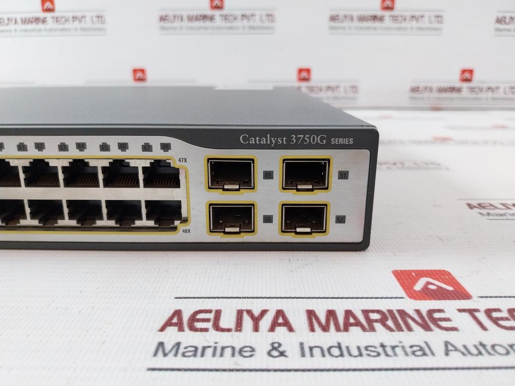 Cisco Ws-c3750G-48Ts-s Gigabit Port Layer Switch 100-240V Cmmab00Ara