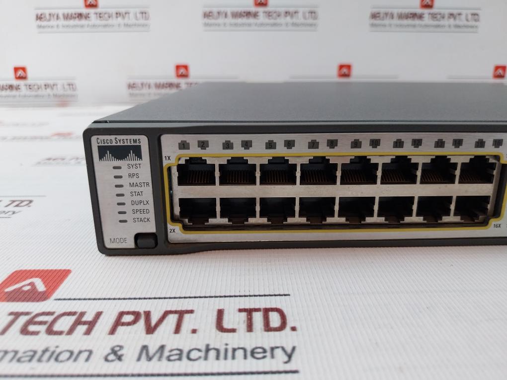 Cisco Ws-c3750G-48Ts-s Gigabit Port Layer Switch 100-240V Cmmab00Ara
