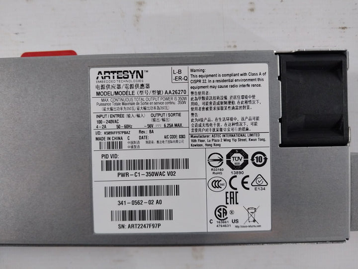 Cisco Ws-c3850-12S-s Catalyst 3850 12 Port Network Switch Set