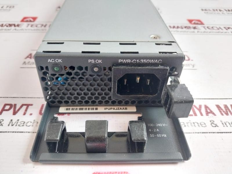 Cisco Ws-c3850-24t 24-port Ethernet Switch W/ Power Supply Pa-1351-1a-lf