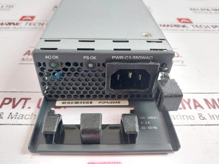 Cisco Ws-c3850-24t 24-port Ethernet Switch W/ Power Supply Pa-1351-1a-lf