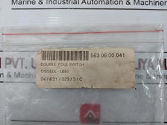 Cissell Lb53 Double Pole Switch 15A-120V-277Vac Ac Only 563.08.00.041