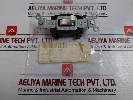 Cissell Lb53 Double Pole Switch 15a 120-277v A.c. 563.08.00.041
