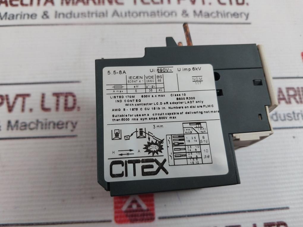 Citex Lrd1312 Thermal Overload Relay Class 10