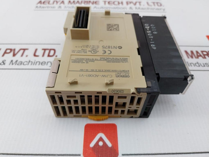 Cj1W-ad081-v1 Analog Input Unit Cj Series Omron