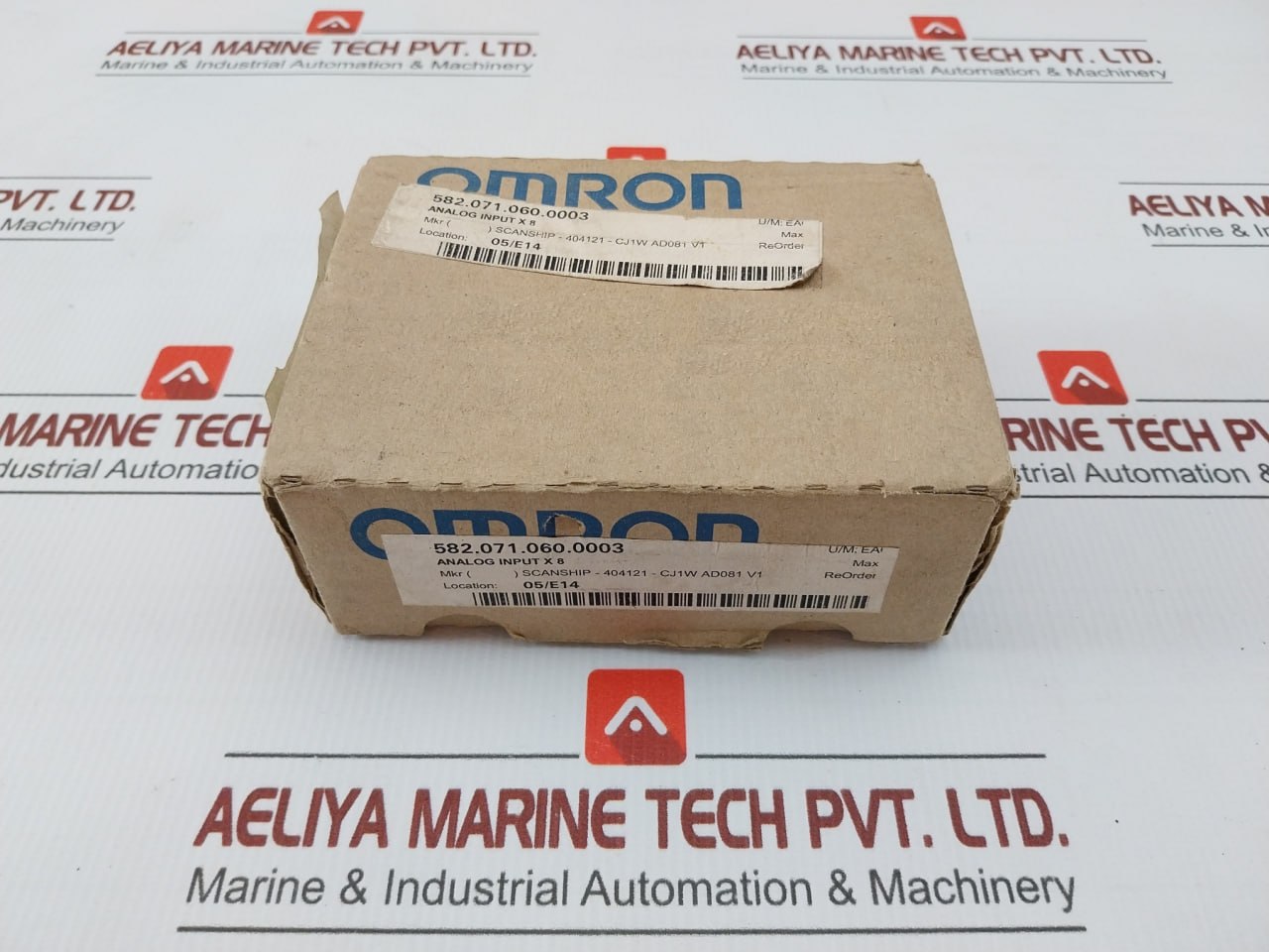Cj1W-ad081-v1 Analog Input Unit Cj Series Omron