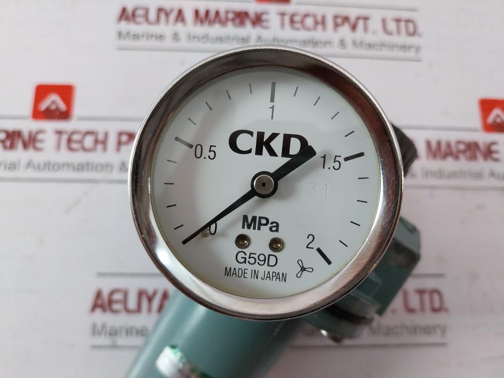 Ckd 2001-4c-h High Pressure Air Filter Regulator 0-2 Mpa 5915