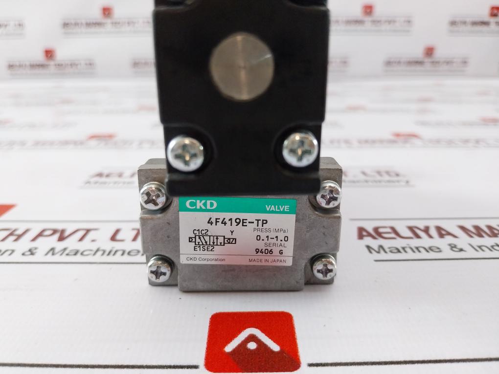 Ckd 4F419E-tp Five-port Pilot-operated Selex Valve Ac 220V 50/60Hz