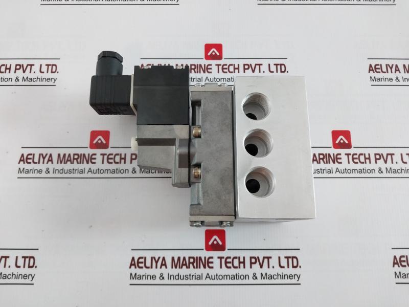 Ckd 4F419E-tp Individual Wiring Manifold Solenoid Valve Assembly Ac 220V