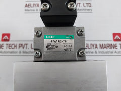 Ckd 4F419E-tp Individual Wiring Manifold Solenoid Valve Assembly Ac 220V