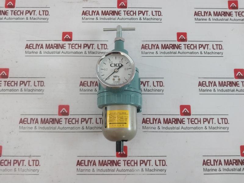 Ckd A7070-2C-e Pneumatic Regulator 0-1 Mpa G59D 0419 G