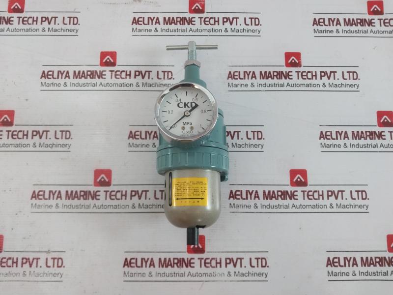Ckd A7070-2C-e Pneumatic Regulator 0-1 Mpa G59D 0419 G
