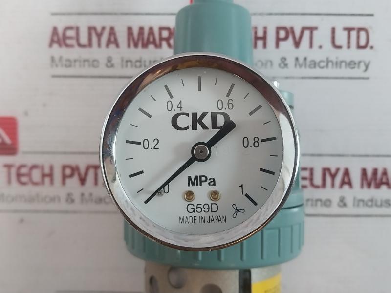 Ckd A7070-2C-e Pneumatic Regulator 0-1 Mpa G59D 0419 G