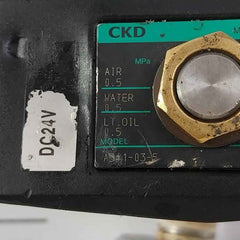 Ckd Ab41-03-5 Solenoid Valve Dc24V