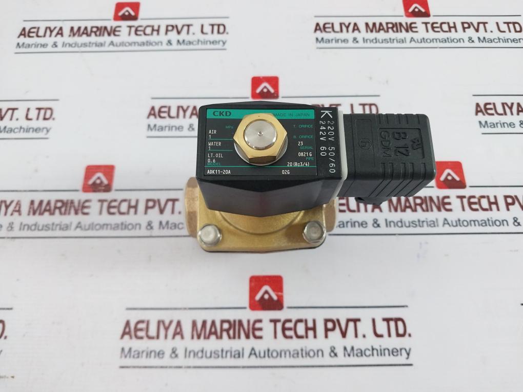 CKD Adk11-20A-02G Pneumatic Valve 220V 50/60Hz