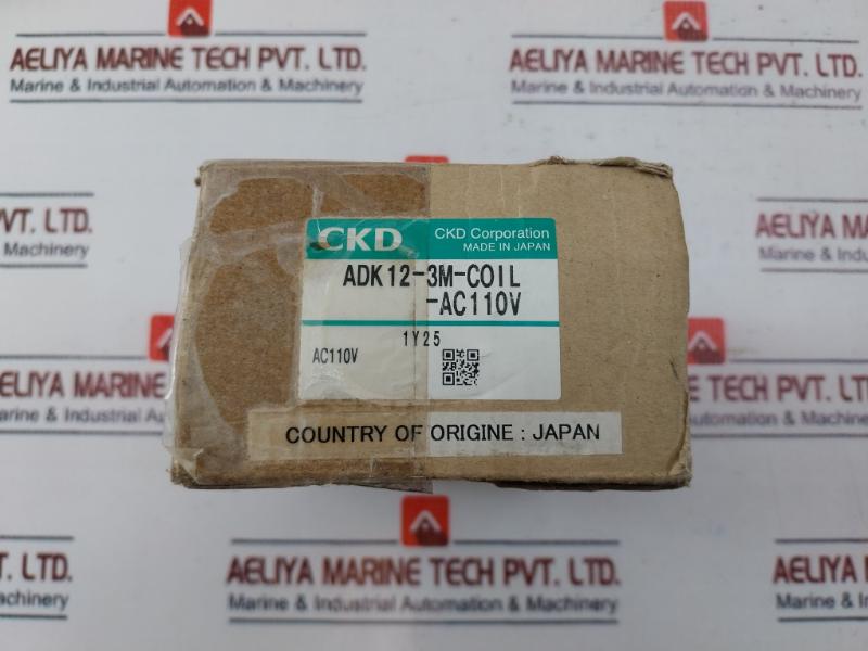 Ckd Adk12-25A-03Ke Coil Assembly Ac100V 50/60Hz