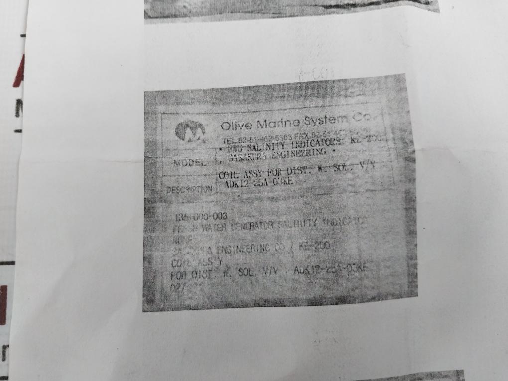 Ckd Adk12-25A-03Ke Solenoid Valve Ac110V