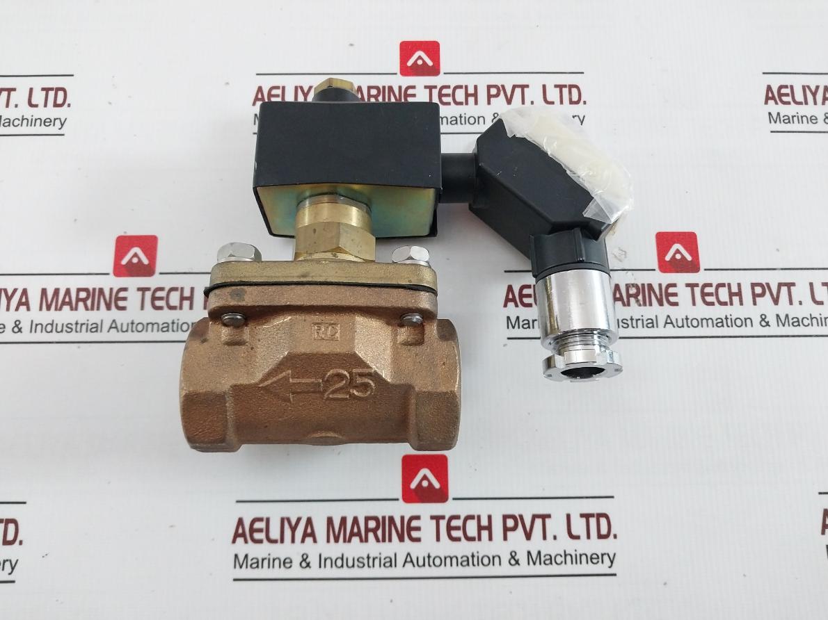 Ckd Adk12-25A Solenoid Valve 200V 50/60Hz 05K-000-01K