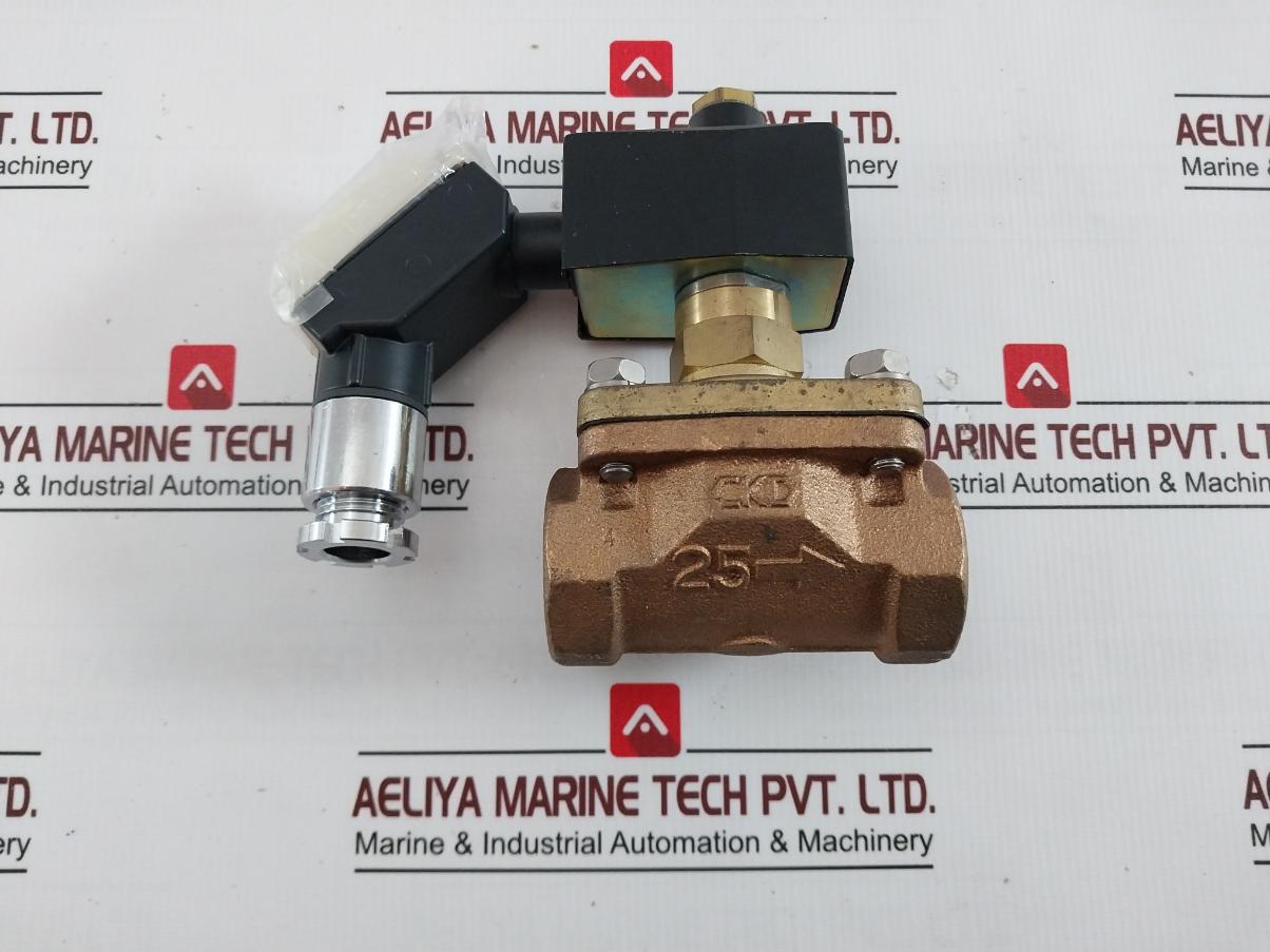 Ckd Adk12-25A Solenoid Valve 200V 50/60Hz 05K-000-01K