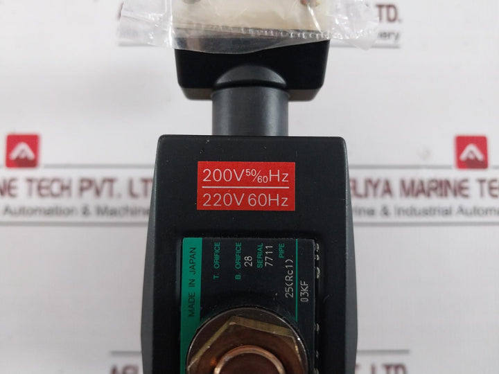 Ckd Adk12-25A Solenoid Valve 200V 50/60Hz 05K-000-01K