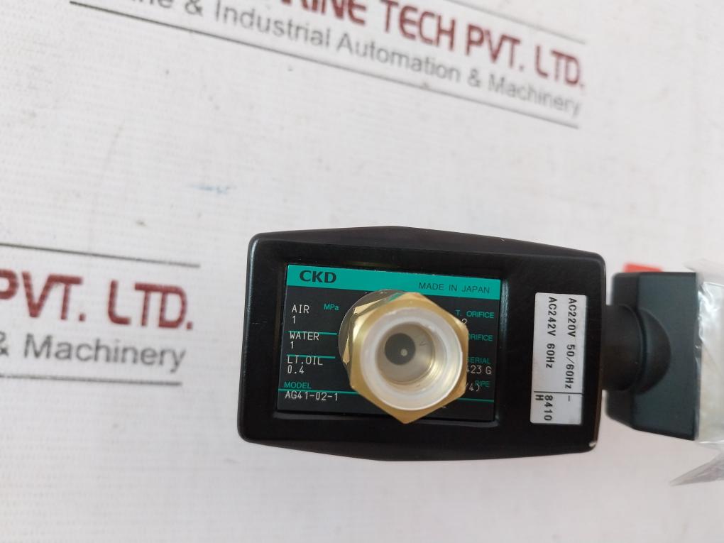 Ckd Ag41-02-1 Electromagnetic Valve 03Ke Ac242V 60Hz 8410 20A