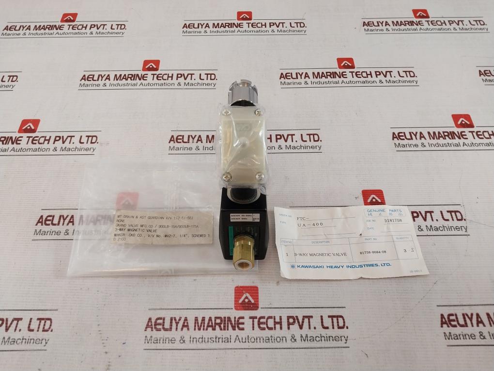 Ckd Ag41-02-1 Solenoid Valve Ua-400, 81758-8684-08 Ac220V 50/60Hz Ac242V