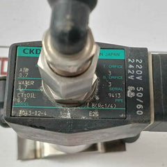 Ckd Ag43-02-4 Solenoid Valve 220V 50/60