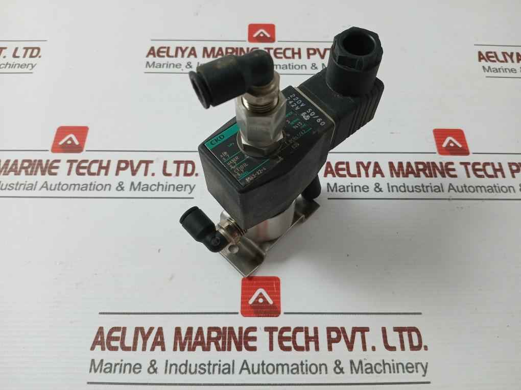 Ckd Ag43-02-4 Solenoid Valve 220V 50/60