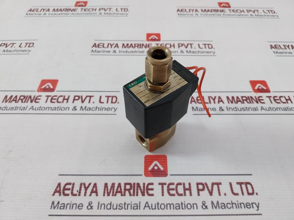 Ckd Ag44-02-4-ac220V/Z Solenoid Valve 220V 50/60