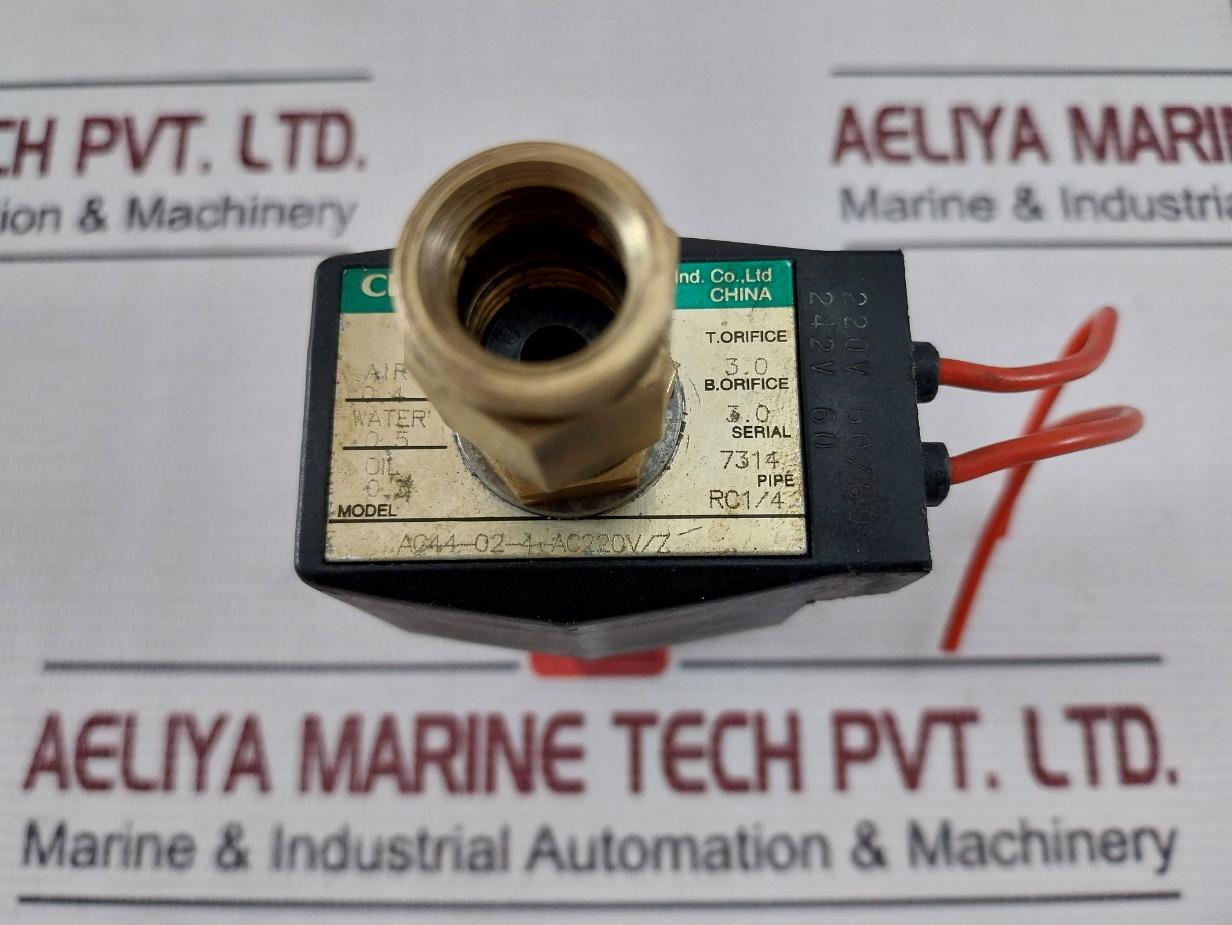 Ckd Ag44-02-4-ac220V/Z Solenoid Valve 220V 50/60