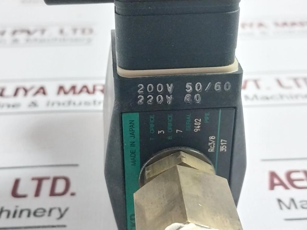 Ckd Ag4X Single Solenoid Valve 200V 50/60 0.1Mpa