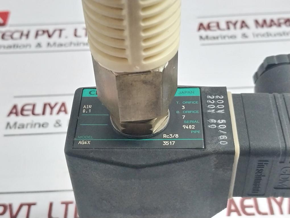 Ckd Ag4X Single Solenoid Valve 200V 50/60 0.1Mpa