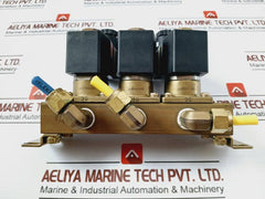 Ckd Gab312-3 Direct Acting 2 Port Solenoid Valve Manifold And Actuator