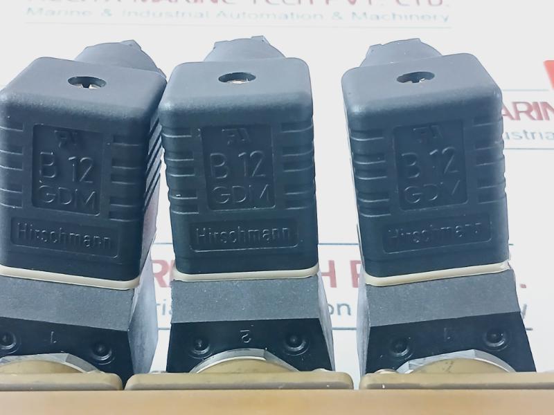 Ckd Gab312-3 Direct Acting 2 Port Solenoid Valve Manifold And Actuator