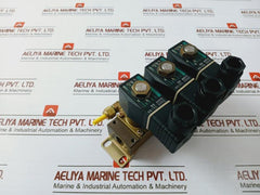 Ckd Gab312-3 Direct Acting 2 Port Solenoid Valve Manifold And Actuator
