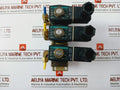 Ckd Gab312-3 Direct Acting 2 Port Solenoid Valve Manifold And Actuator