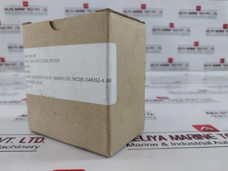 Ckd Gab352-4 High Performance 2-way Solenoid Valve 100v 50/60, Gab352-4-0-ac100v