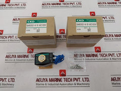 Ckd Gab352-4 High Performance 2-way Solenoid Valve 100v 50/60, Gab352-4-0-ac100v