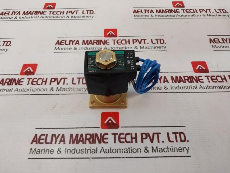 Ckd Gab352-4 High Performance 2-way Solenoid Valve 100v 50/60, Gab352-4-0-ac100v
