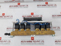 Ckd Gab352-5 Solenoid Valve Manifold Assembly 100V 50/60