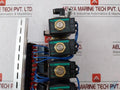 Ckd Gab352-5 Solenoid Valve Manifold Assembly 110V 60