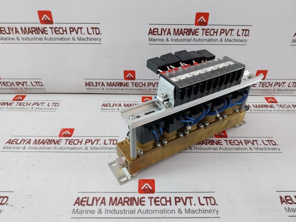 Ckd Gab352-5 Solenoid Valve Manifold Assembly 110V 60