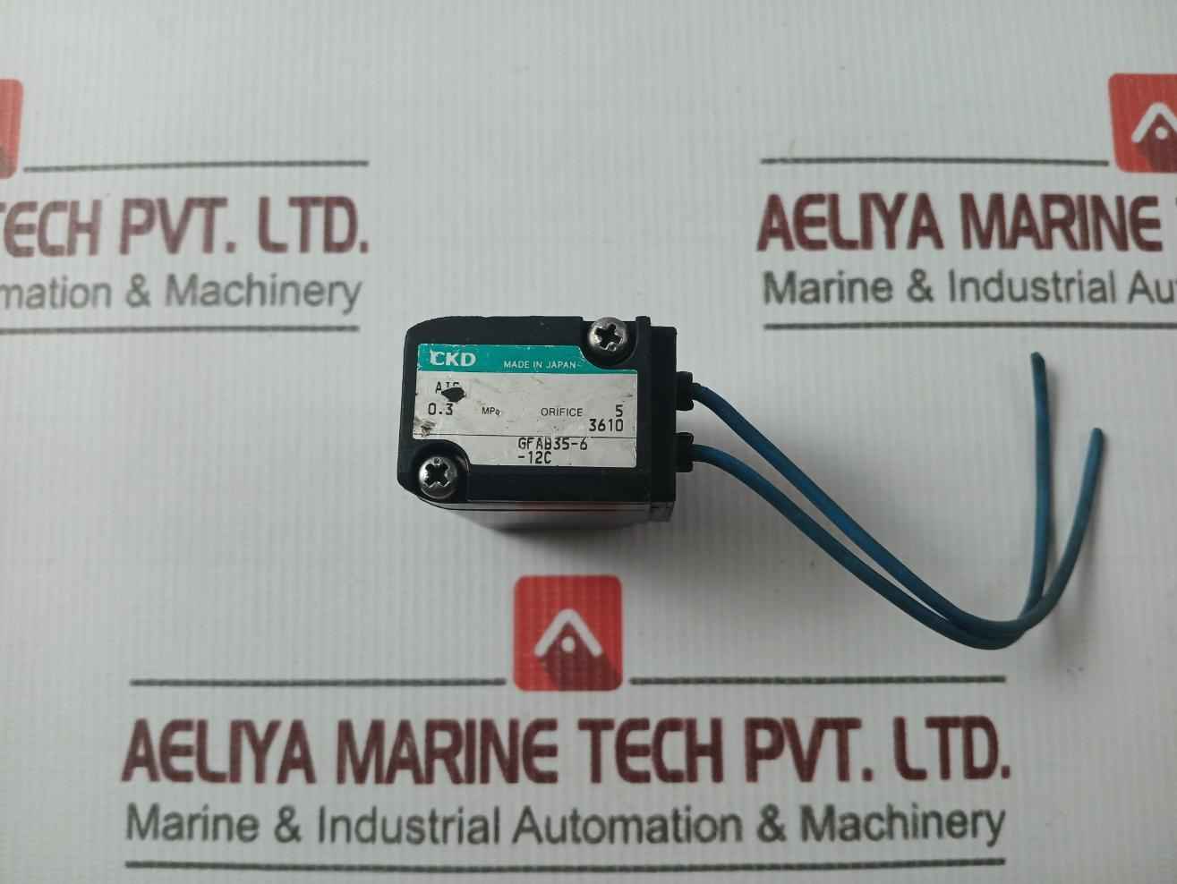 Ckd Gfab35-6-12C Solenoid Valve 100V 50/60Hz