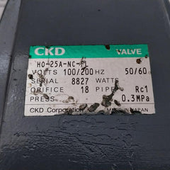 Ckd H0-25A-nc-fl